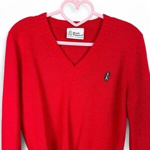 Hush Puppies vintage cherry red sweater